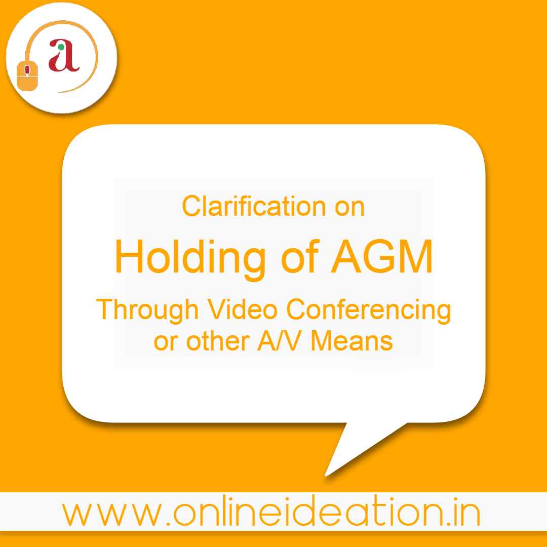 Clarification On Holding Of Agm Through Video Conferencing Or Other