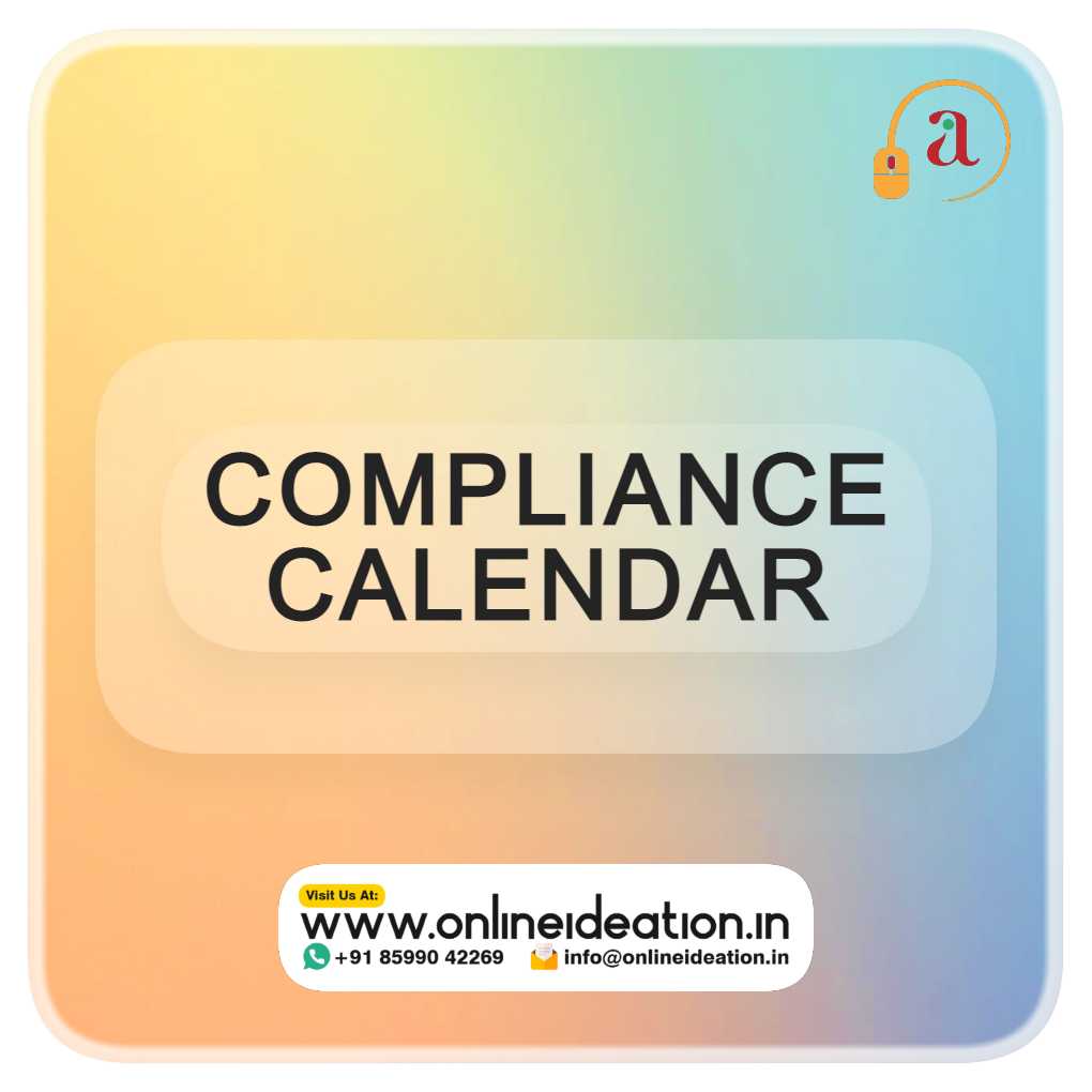 Compliance Calendar Onlineideation 5603