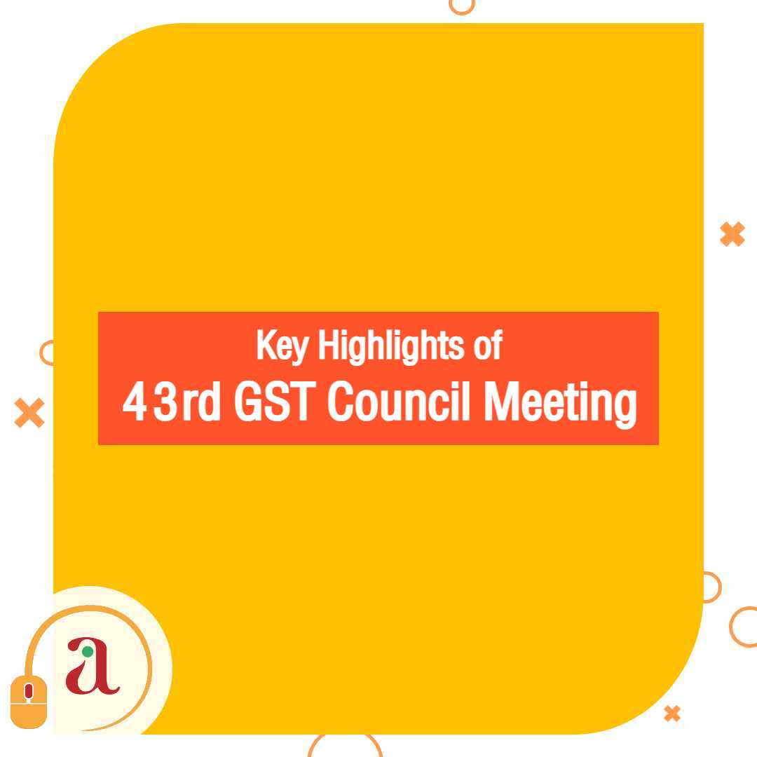 Key Highlights Of 43rd GST Council Meeting | Onlineideation